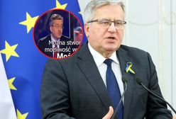 Komorowski o referendum: PiS odgrzewa stare kotlety