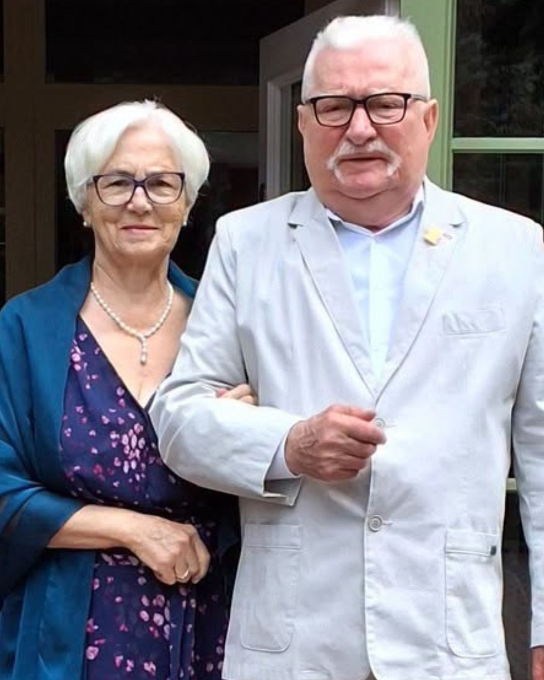 Danuta i Lech Wałęsa