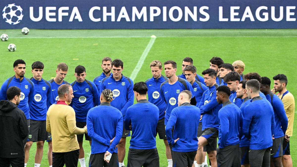 PAP/EPA / Na zdjęciu: FC Barcelona