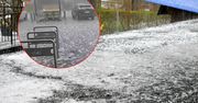 Zrobiło się biało. Burze i gradobicie na południu kraj