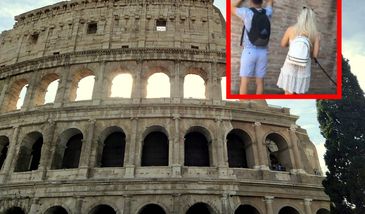 Pomazał Koloseum. "Nie wiedziałem, że to zabytek"