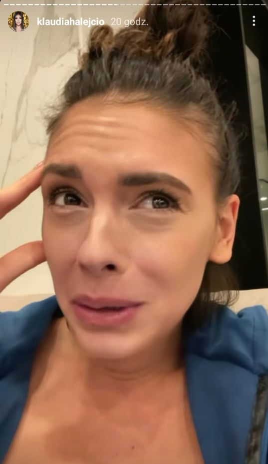 Klaudia Halejcio ma w domu mysz
