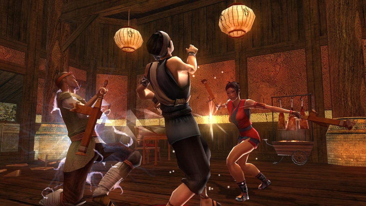 Screenshot z gry Jade Empire