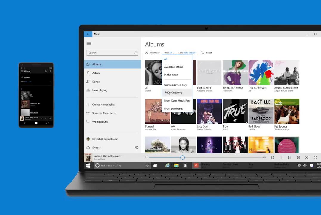 Microsoft zmienia nazwy: muzyki posłuchamy w Groove