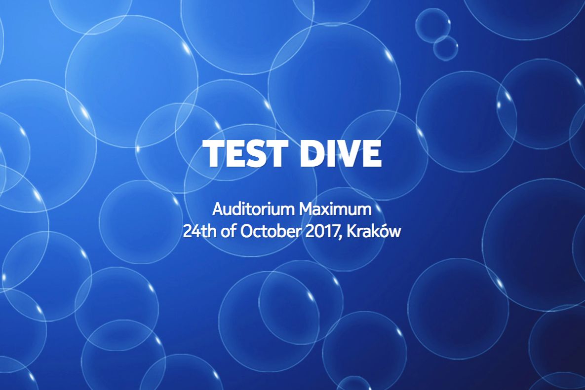 Zapraszamy na Test Dive: konferencję dla testerów oprogramowania w Krakowie