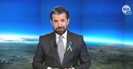 Nie mógł sobie darować. Prowadzący "Faktów" TVN zakpił z Andrzeja Dudy