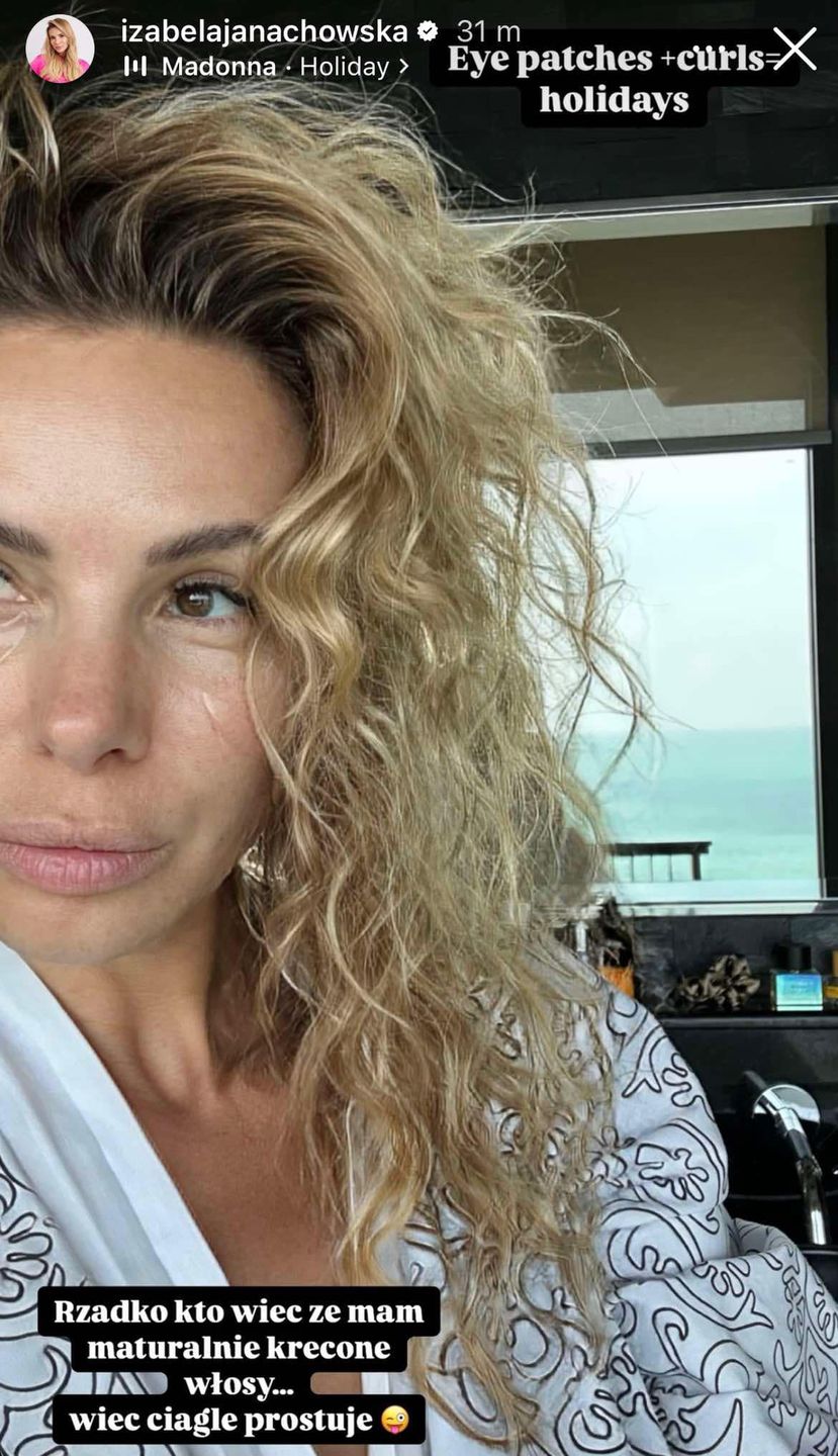 Izabela Janachowska pokazała się bez makijażu