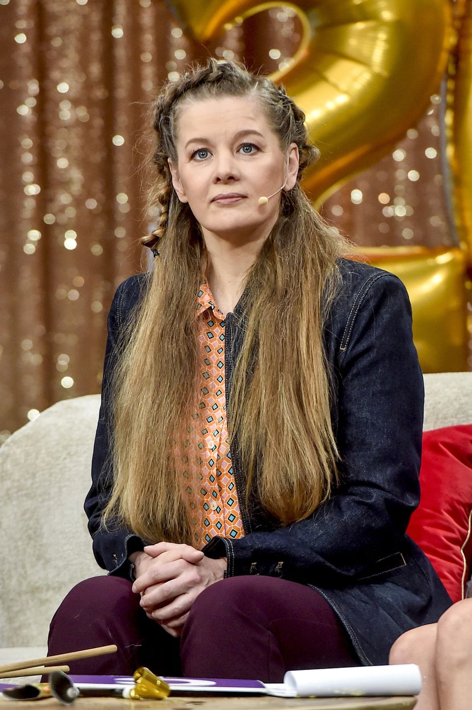 scena z: Anna Powierza, SK:, , fot. AKPATVP, fryzura, warkocz, portret, Anna Powierza