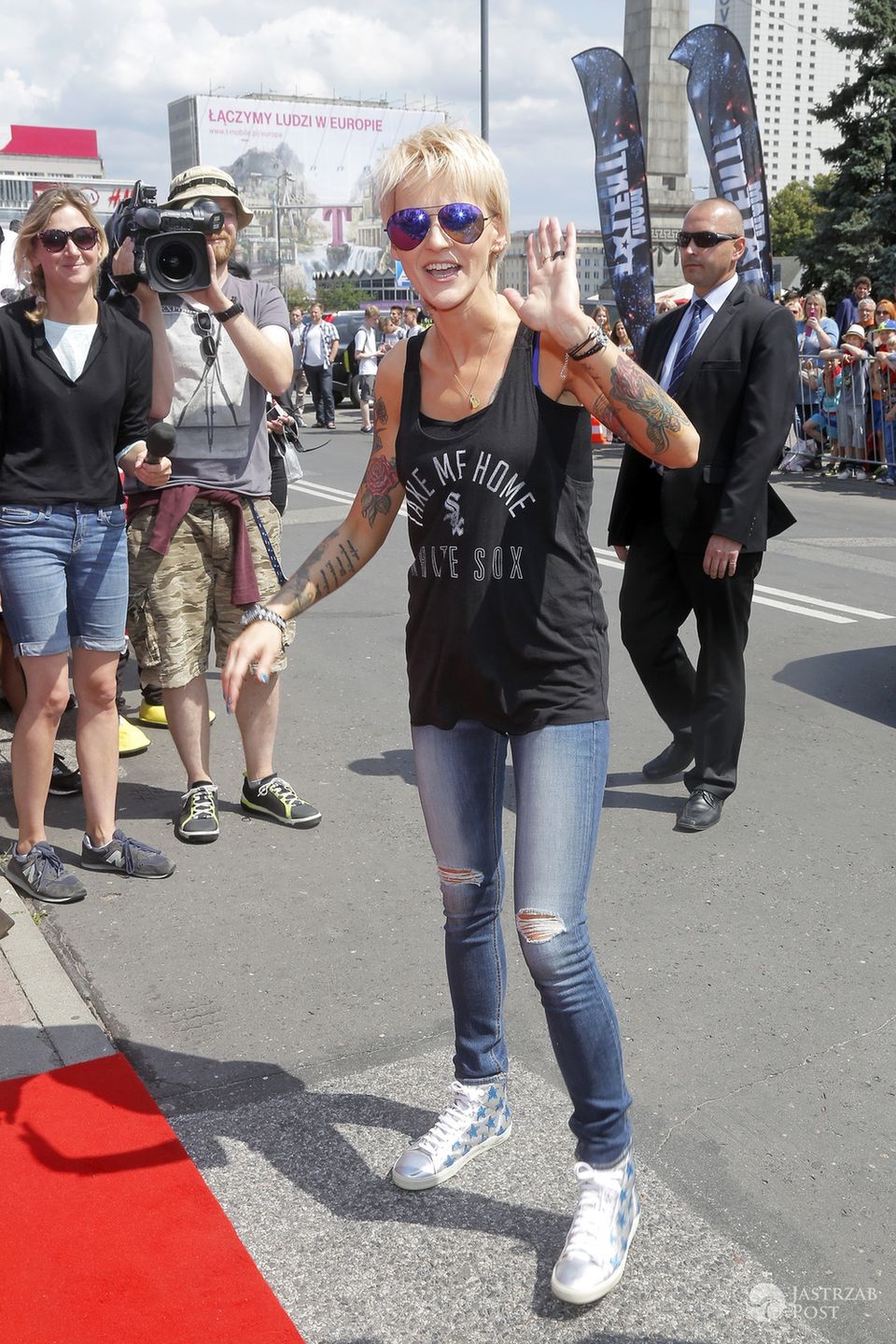 Agnieszka Chylińska na castingu do "Mam Talent"  w 2015 roku (fot. AKPA)