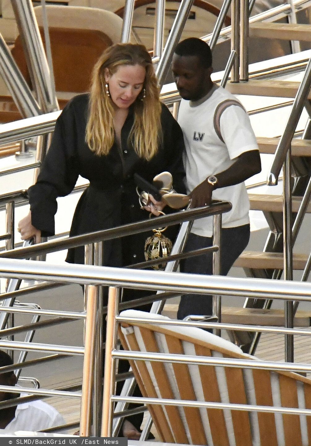 Adele i Rich Paul na luksusowym jachcie