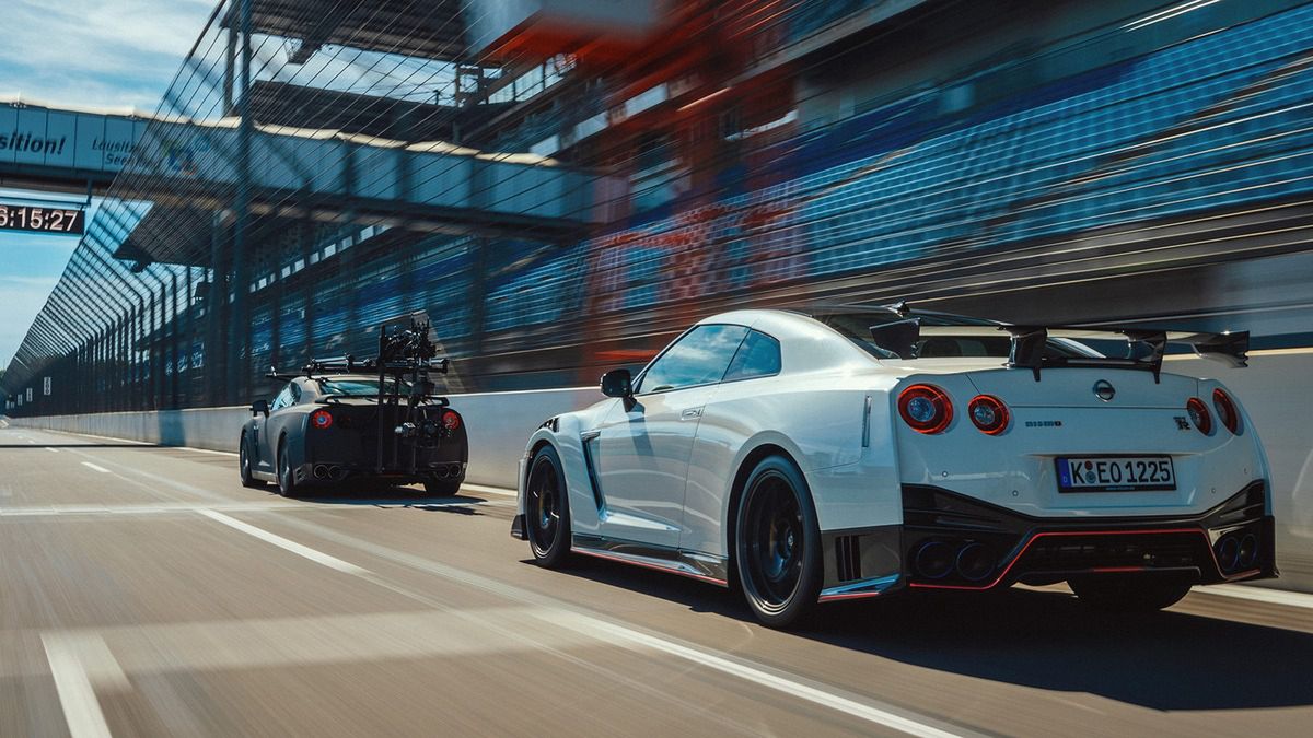 Nissan GT-R przerobiony na niesamowity samochód do kręcenia 12