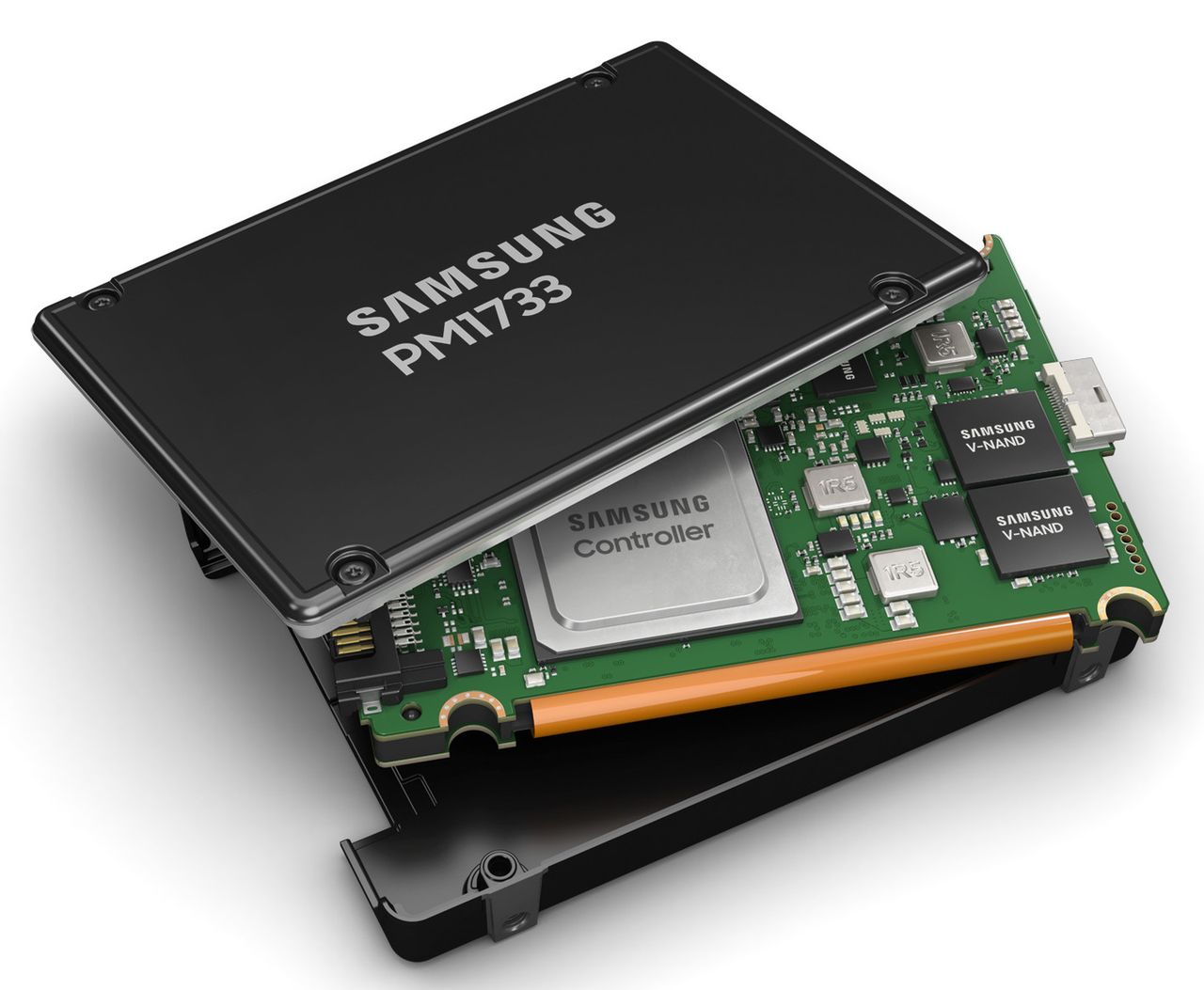Nowy serwerowy SSD PCIe 4.0 w wersji U.2 (fot. Materiały prasowe Sasmsung)