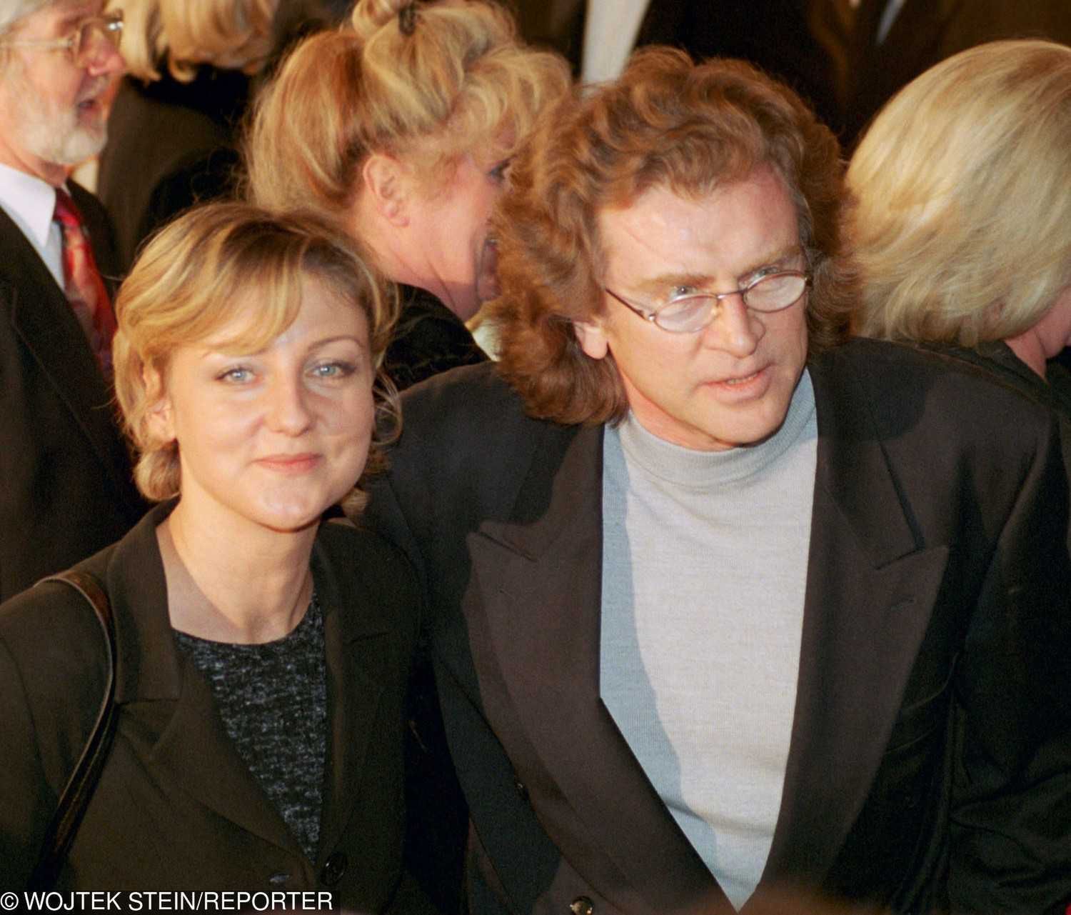 Zbigniew Wodecki z córką Katarzyną w 2001 roku