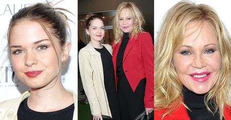 Melanie Griffith chwali się córką na ściance