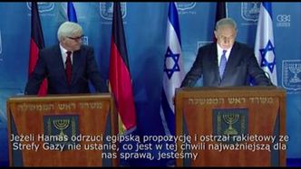 Netanjahu: Odrzucenie przez Hamas warunków pokoju usprawiedliwia rozszerzenie ofensywy przez Izrael