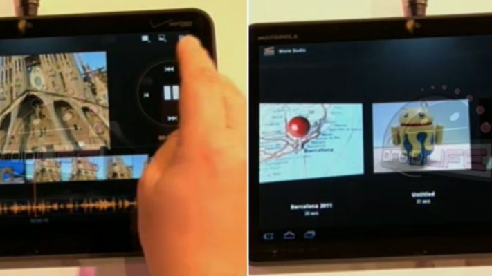 Google przedstawia Movie Studio dla Androida Honeycomb 1