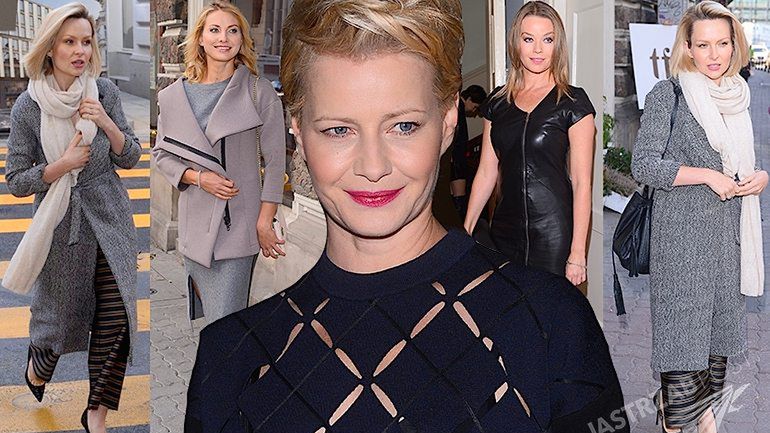 Gwiazdy na pokazie kolekcji ubrań Ochnik jesień/zima 2015