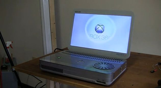 Xbox 360S jako laptop!