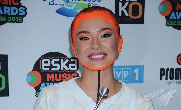 Eska Music Awards 2015: Natalia Nykiel zaszokowała makijażem!