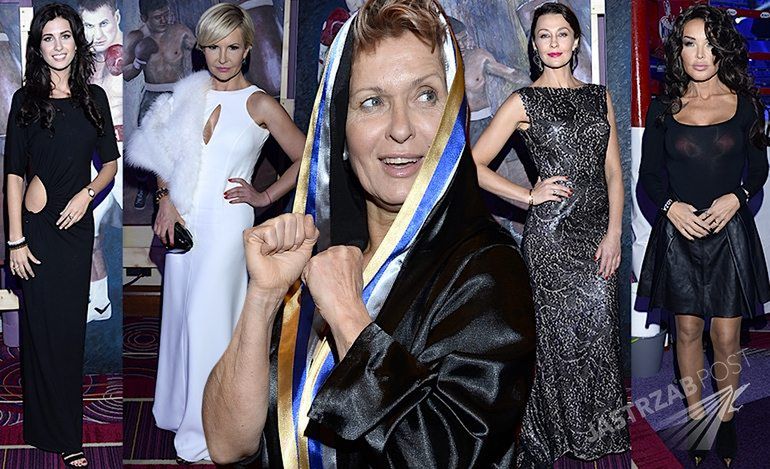 Gwiazdy na Gala Boxing Night 2015: Ewa Kasprzyk, Joanna Racewicz, Ewa Minge [GALERIA]