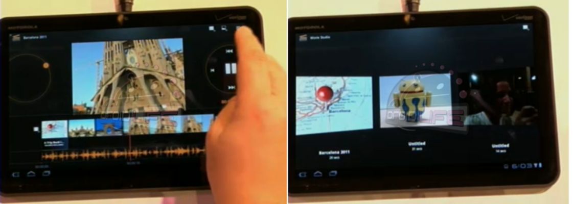 Google przedstawia Movie Studio dla Androida Honeycomb 1