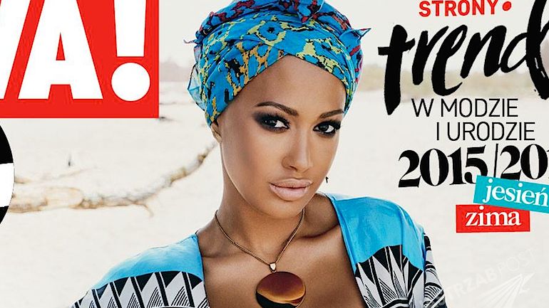 Patricia Kazadi w Vivie! Sesja i wywiad w Kongo. Wrzesień 2015