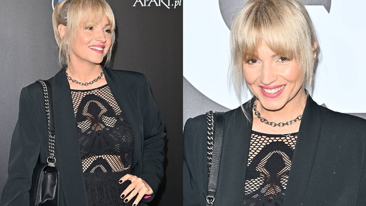 Dorota Szelągowska na evencie "GQ"