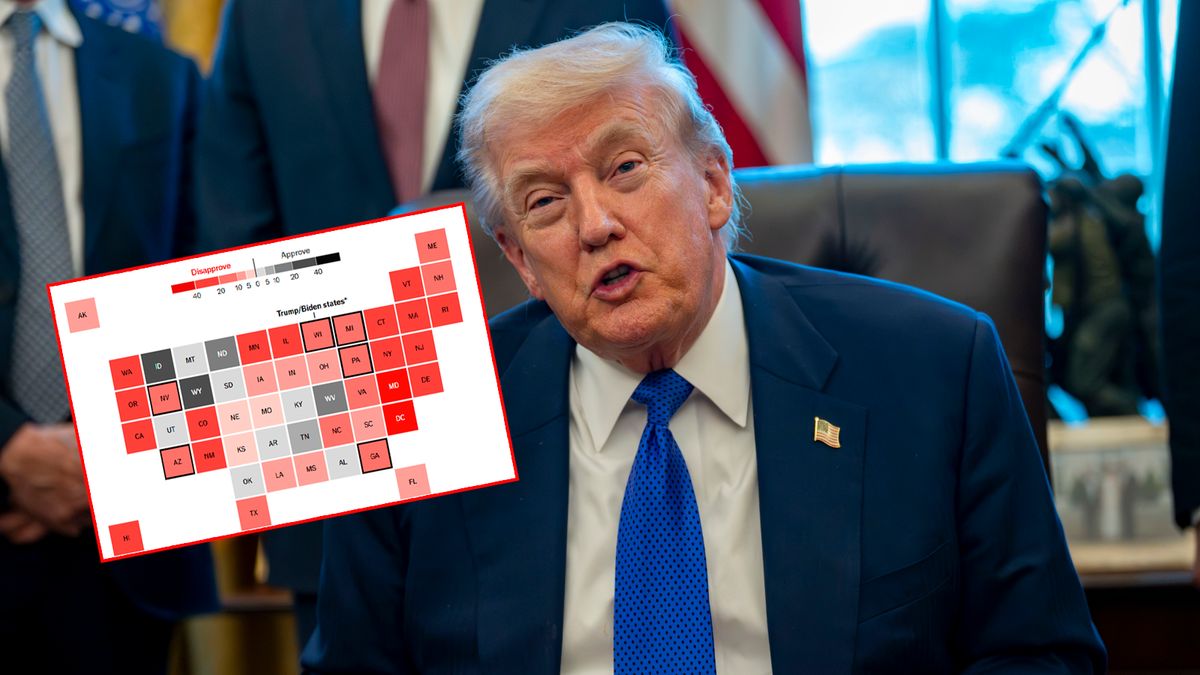 Donald Trump traci poparcie w stanach USA