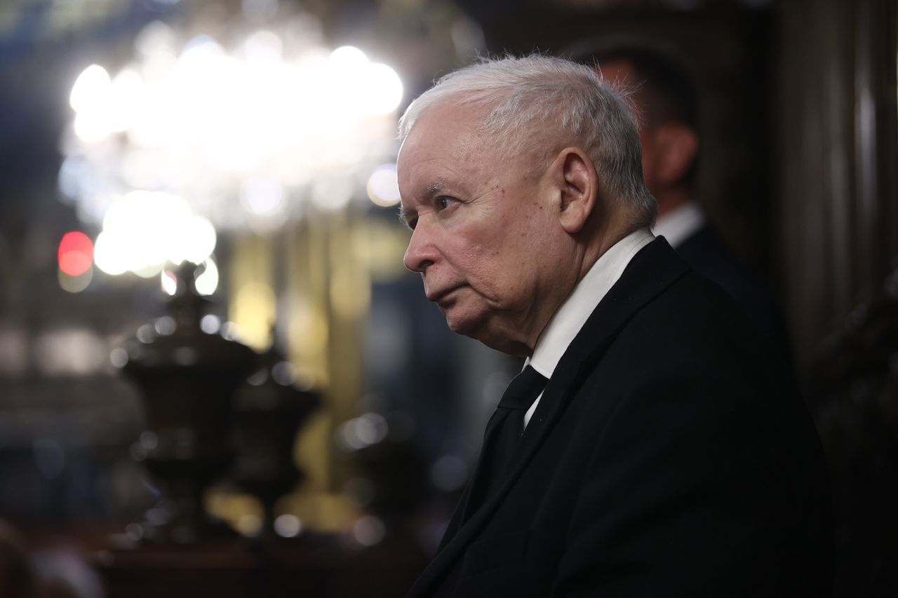 Prezes PiS Jarosław Kaczyński