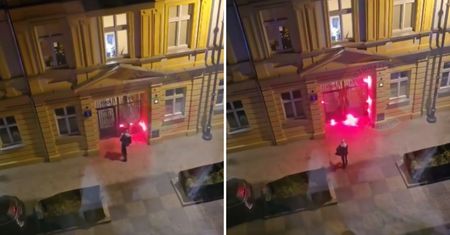 Gonił i strzelał w ludzi petardami. Nagranie z Łodzi niesie się w sieci