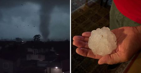 Tornado nawiedziło Mediolan. Na północy Włoch spadł grad wielkości piłek tenisowych