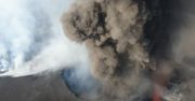 Dron przeleciał tuż nad kraterem. Zrobił spektakularne ujęcia [WIDEO]
