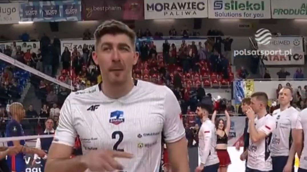 Twitter / Polsat Sport / Na zdjęciu: Łukasz Kaczmarek