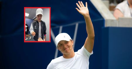 Iga Świątek kompletnie zaskoczona. Rozbrajająca reakcja