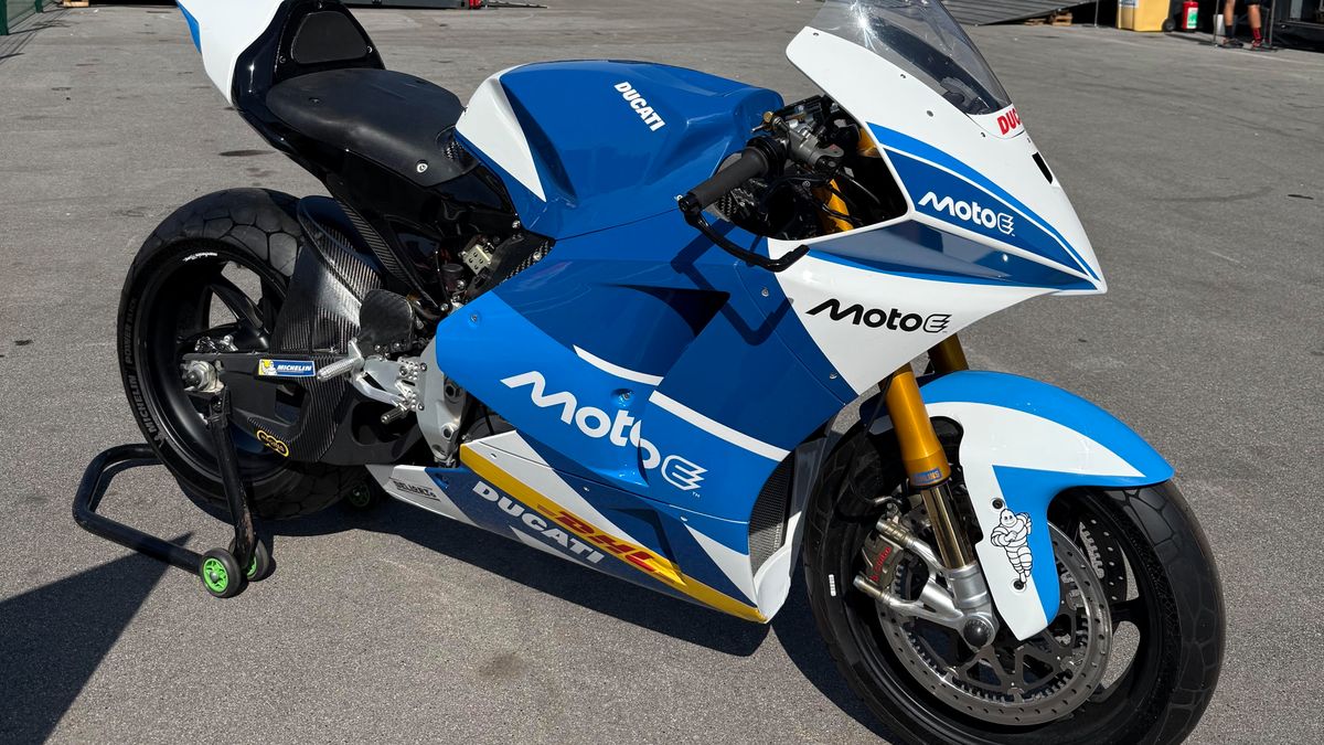 WP SportoweFakty / Łukasz Kuczera / Na zdjęciu: motocykl MotoE