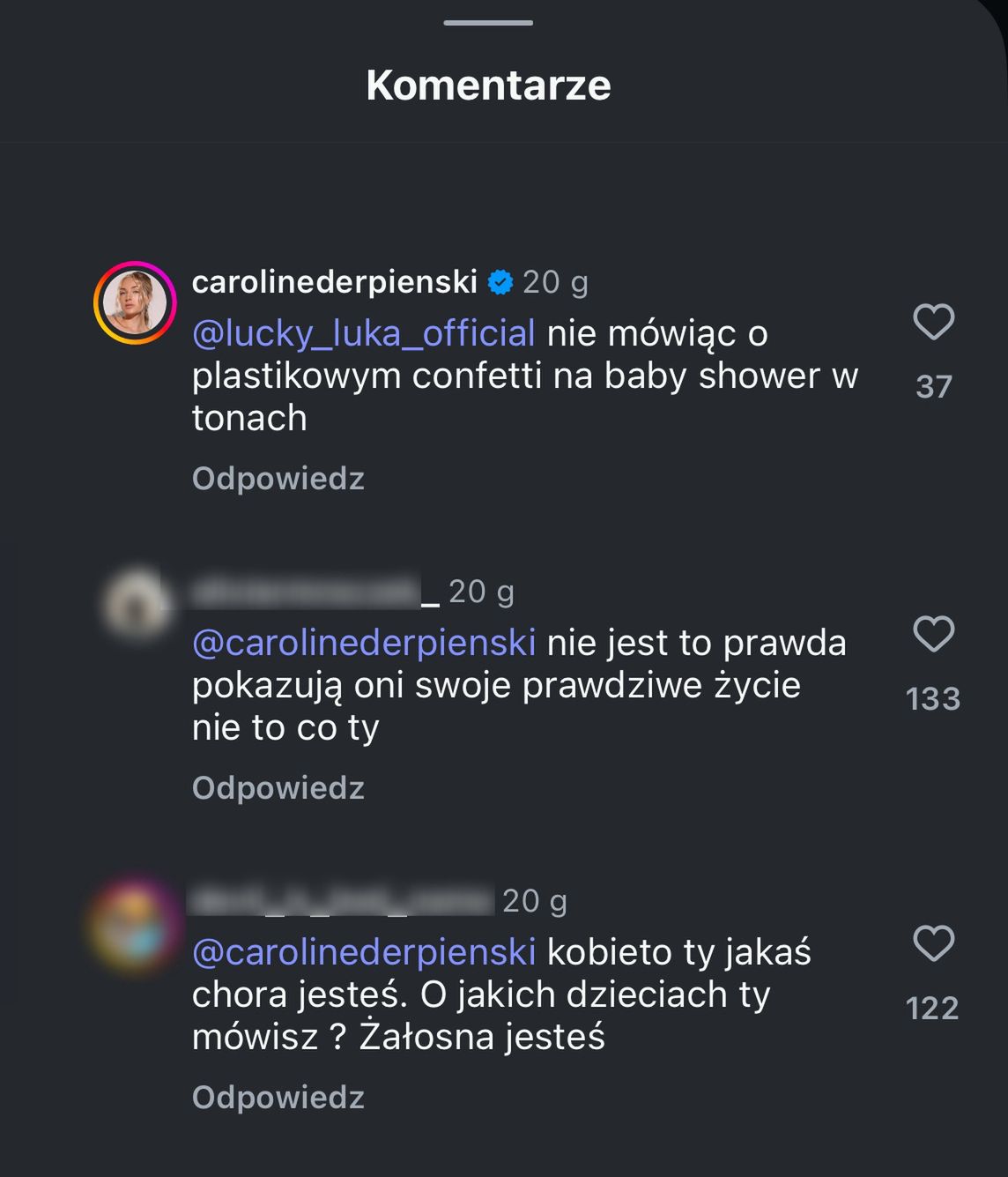 Caroline Derpienski vs Luka