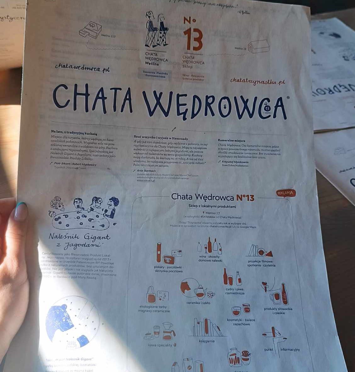 Chata Wędrowca to wyjątkowe miejsce na kulinarnej mapie tego rejonu Polski 