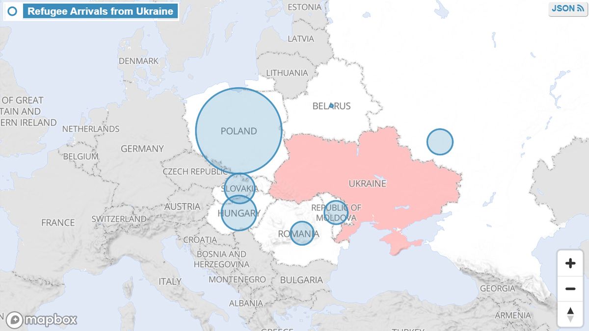 Refugee Arrivals from Ukraine 