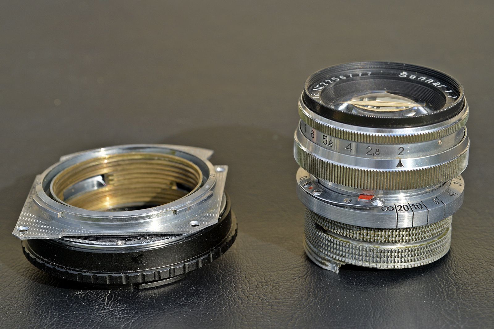 Zrób to sam, czyli projekt na nudne popołudnie: Adapter Sony E – Contax RF/Nikon (S) 25