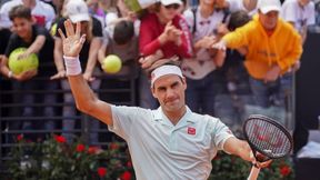 ATP Rzym: Roger Federer obronił meczbole i pokonał Bornę Coricia. Awans Juana Martina del Potro