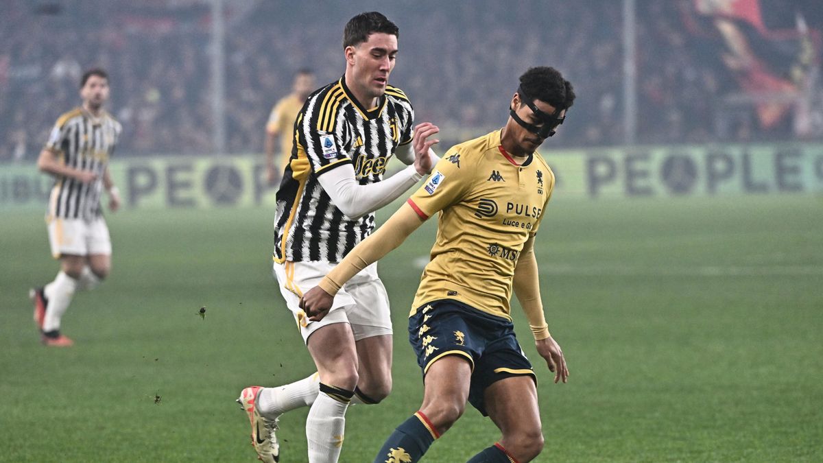 PAP/EPA / Luca Zennaro / Mecz Serie A: Genoa CFC - Juventus FC