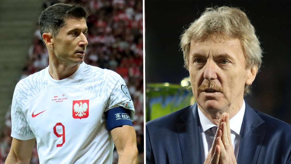 WP SportoweFakty / Kuba Duda/ Mateusz Czarnecki / Na zdjęciu od lewej: Zbigniew Boniek i Robert Lewandowski