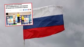 Ukrainki stanęły obok niej na podium. Tak zareagowali Rosjanie