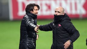 PKO Ekstraklasa. Cracovia -  Wisła Kraków. Peter Hyballa pęka z dumy, Michał Probierz odczuwa niedosyt