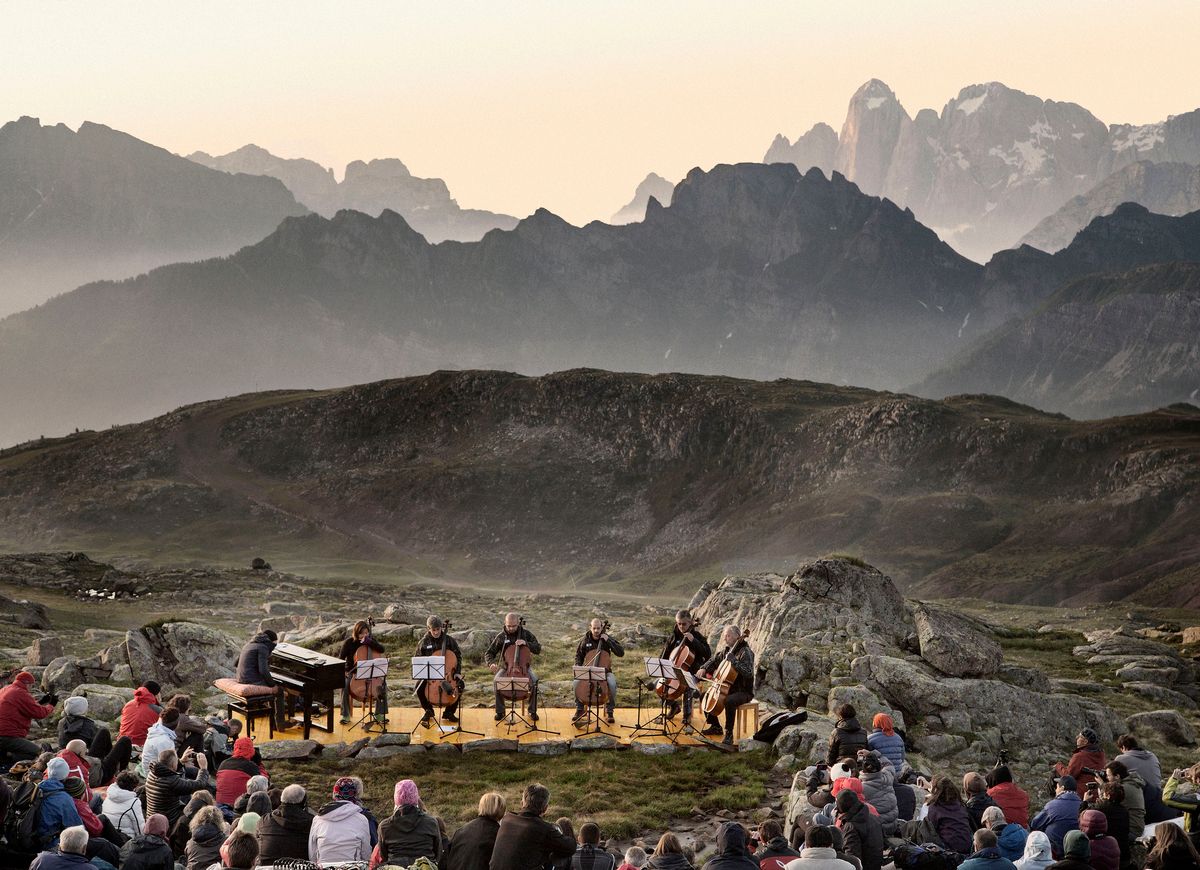 Muzyczny spektakl w sercu Dolomitów. Jedyne tego typu wydarzenie na świecie