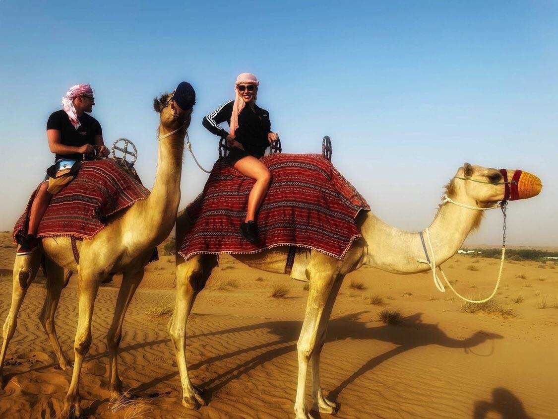 Iwona Węgrowska na wakacjach w Dubaju