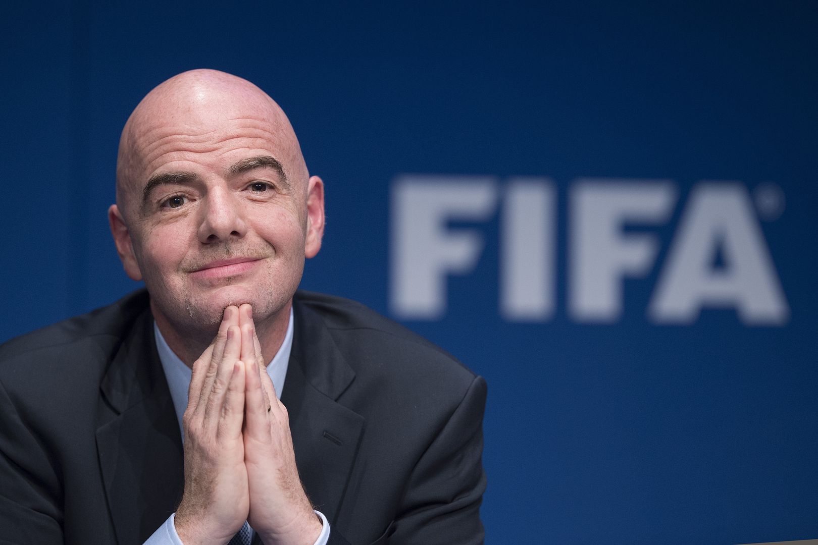 Szef FIFA odleciał. Te słowa padły naprawdę