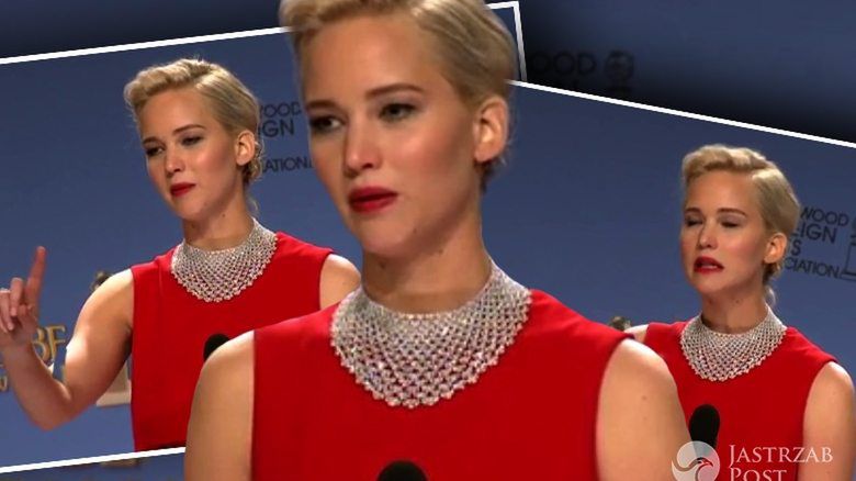 Jennifer Lawrence kontra dziennikarz, Złote Globy 2016