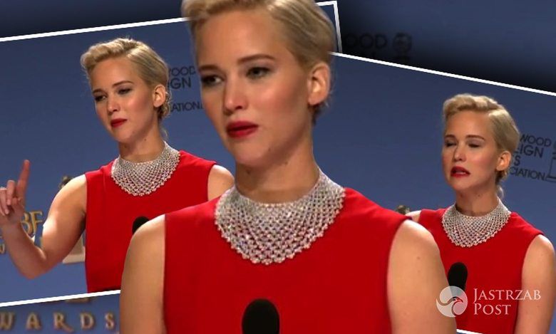 Jennifer Lawrence zbeształa dziennikarza na Złotych Globach 2016. Czym się naraził najlepszej aktorce komediowej? [WIDEO]
