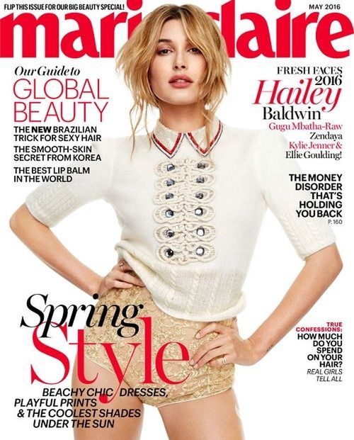 Hailey Baldwin, Marie Claire maj 2016